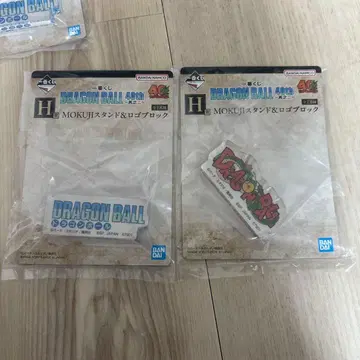 드래곤볼 제일복권 40th 로고 블록