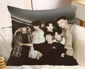 역애 프린트 쿠션 커버 40cm