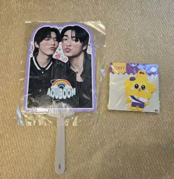 CELI AouBoom GMMTV 미개봉 새상품 고무 태그 부채