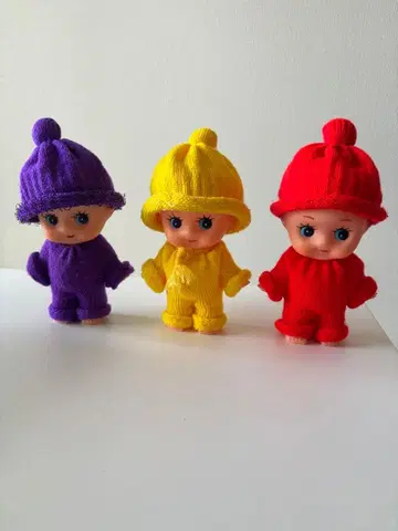 [배송비 포함] 큐피 모자 인형 3개 세트