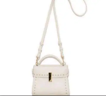 CELFORD 비쥬 스터드 미니백 아이보리