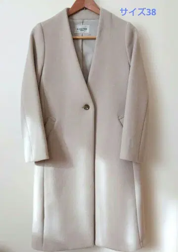 르 쿠르 블랑 코트 그레이지 38 새상품급 le.coeur blanc