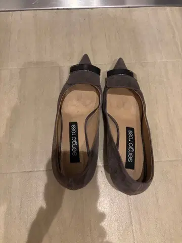 Sergio Rossi 그레이 하이힐 38