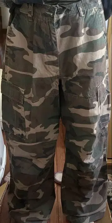 y2k archive 카모플라쥬 카고 팬츠