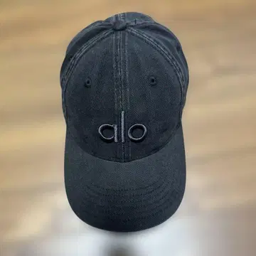 alo 캡 빈티지 블랙 정품