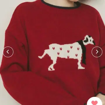 unitage 유니테이지 완완니트 강아지 니트 스웨터