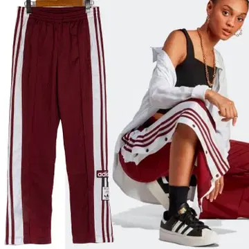 아디다스 아디블레이크 트랙 팬츠 스냅 버튼 저지 M 사이즈