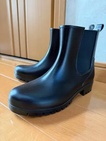 사이드 고어 부츠 블랙 미사용 새상품