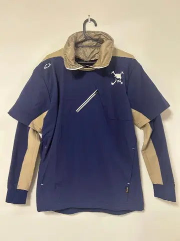 OAKLEY 네이비/베이지 하이넥 자켓 L