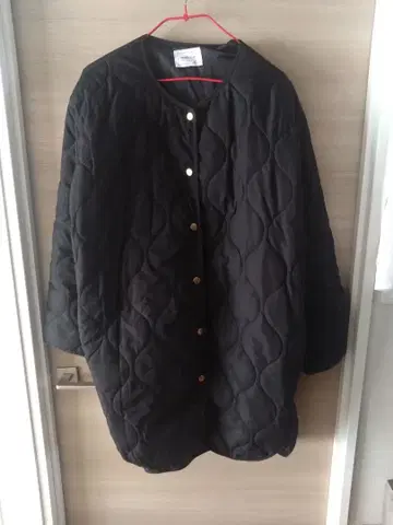 호리병 퀼트 충전솜 코트