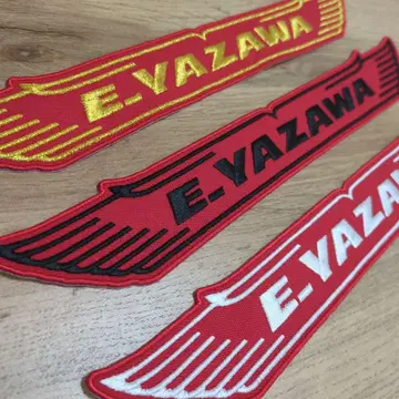 BIG BOSS PATCH 야자와 에이요시 다리미 자수 와펜 깃털 로고