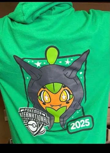 포켓몬 센터 한정판 후드티 오가폰 EUIC 그린 L