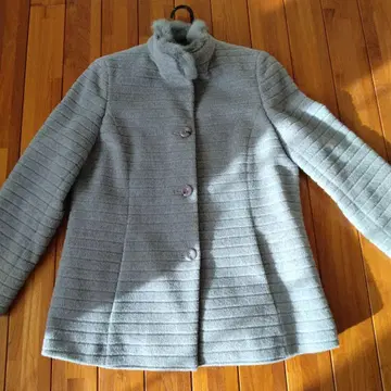 VINVERT 울 코트 그레이