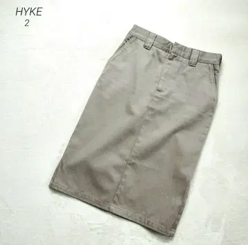 HYKE 치노 스커트 사이즈 2 일본제 익명 배송 당일 발송