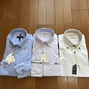 와이셔츠 3장 TAKAQ renoma MALE&CO