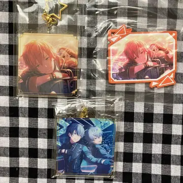 시노노메 아키토, 아오야기 토우야, 세나 이즈미 키링 모음