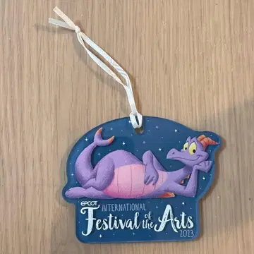 WDW 에프콧 피그먼트 오너먼트