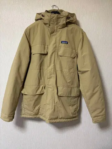 patagonia 플리스 라이닝 마운틴 후드티 M 베이지