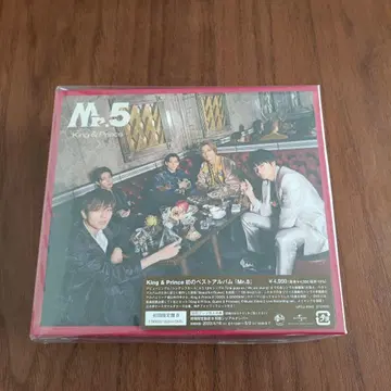 King & Prince 베스트앨범 Mr.5 최초 한정 B판