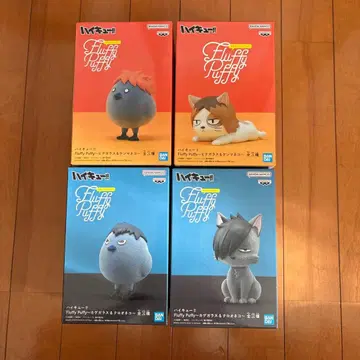 Fluffy Puffy 피규어 4체 세트