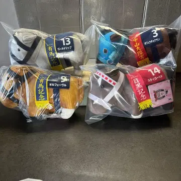 서러브레드 컬렉션 OK 봉제 인형 4종