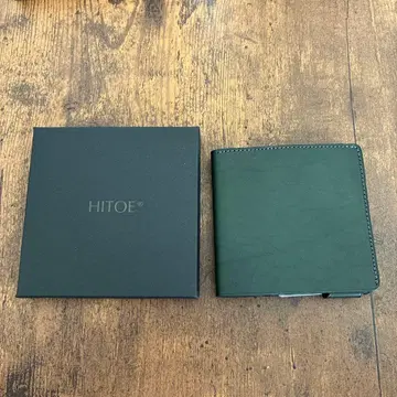 HITOE 그린 이단 접이식 지갑