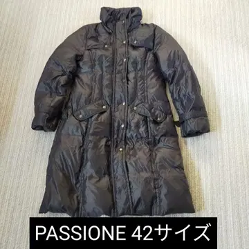 PASSIONE 파시오네 다운 코트 42 사이즈 블랙