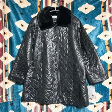 [ 미사용 새상품 ] Le vert 블랙 퀼팅 자켓