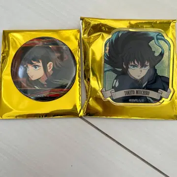 귀멸의 칼날 토키토 무이치로 캔뱃지, 아크릴 배지