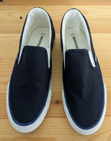 아디마우스 네이비 슬립온 24.0