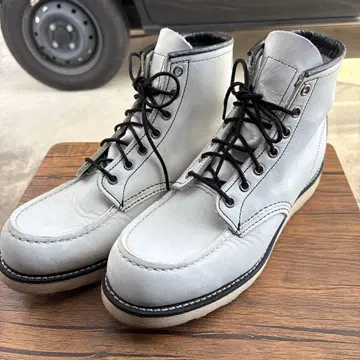 used 레드윙 x 빔즈 레이스업 워크 부츠 27cm 화이트 8871