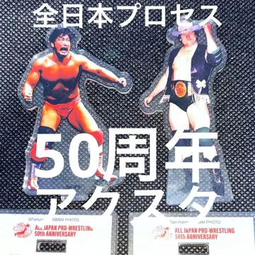 전일본 프로레슬링 1번 복권 아크릴 스탠드 코하시 켄타 스탄 핸슨