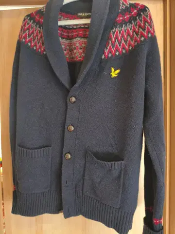 Lyle & Scott 빈티지 가디건 L