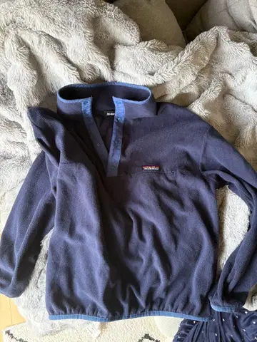 x-large 네이비 플리스 자켓 L 사이즈