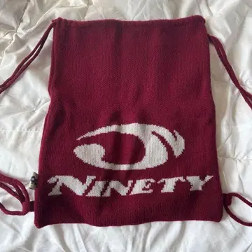 9090 헤이세이 로고 니트 냅색