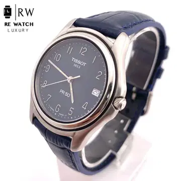 7-911 TISSOT PR 50 J176/276K 손목시계 네이비