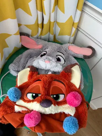 주토피아 팬캡 세트 디즈니랜드 디즈니 리조트