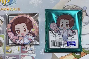 헤타리아 mixx garden 중국 아크릴 스탠드 & 캔뱃지 세트