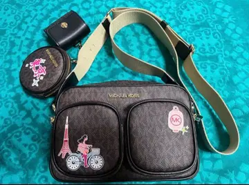 MICHAEL KORS 브라운 숄더백