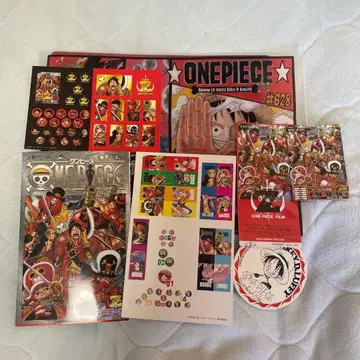 ONE PIECE 스티커 팜플렛 세트