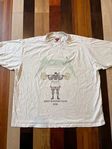 JACKPOT MARKET 바디빌딩 클럽 T셔츠 L