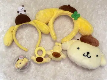 푸로랜드 한정판 폼폼푸딩 굿즈 세트