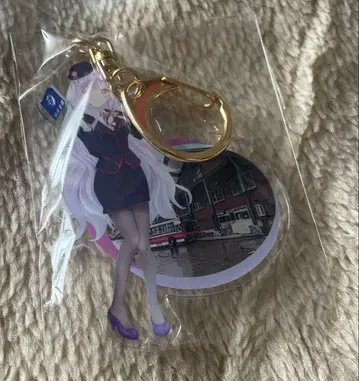 미개봉 타마가와 유리 아 온천 소녀 우고 교통 아크릴 키링