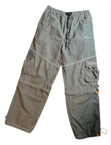 00s PIKO archive 테크 카고 팬츠 초와이드 2way XL