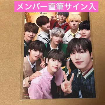 n.SSign 멤버 친필 사인 포함 사진/브로마이드 사인 포함 happy