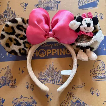 미니 표범 무늬 머리띠