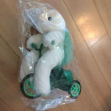 토끼와 거북이의 자전거 레이스 기믹 봉제 인형