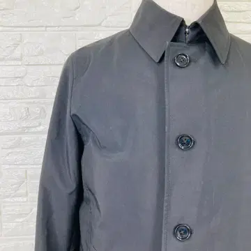 AOKI MA-JI 남성용 스텐카라 코트 블랙 M 심플 [ 2904-5