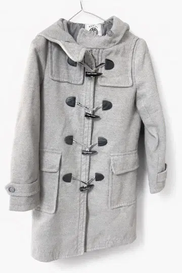 REPIPI ARMARIO 더플 코트 그레이 후드 부착 S 사이즈