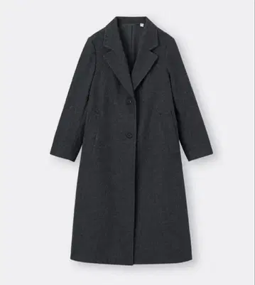 GU 코지 멜톤 테일러드 코트 XS 긴 길이